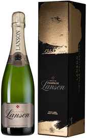 Шампанское белое брют «Lanson Gold Label Brut Vintage» 2009 г. в подарочной упаковке