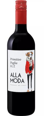 Вино красное сухое «Alla Moda Primitivo Puglia San Matteo» 2018 г.
