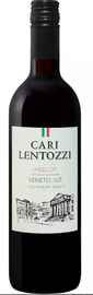 Вино красное сухое «Cari Lentozzi Merlot Veneto»