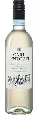 Вино белое сухое «Cari Lentozzi Sauvignon Blanc Trevenezie»