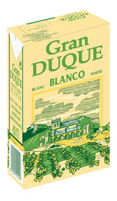 Вино столовое белое полусладкое «Gran Duque (Tetra Pak)»