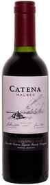 Вино красное сухое «Catena Malbec, 0.375 л» 2017 г.