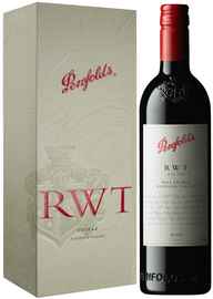 Вино красное сухое «Penfolds RWT Shiraz» 2016 г. в подарочной упаковке