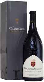 Вино красное сухое «Chateauneuf Du Pape Domaine Des Chanssaud» 2016 г. в подарочной упаковке