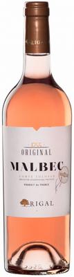 Вино розовое сухое «Rigal Original Malbec Rose Comte Tolosan» 2018 г.