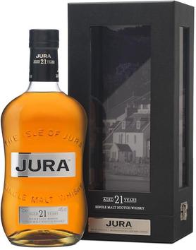 Виски «Isle Of Jura 21 years old» в подарочной упаковке
