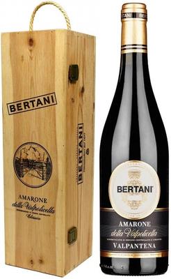Вино красное полусухое «Bertani Amarone della Valpolicella Valpantena» 2016 г. в деревянной коробке