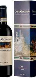 Вино красное сухое «Castelgiocondo Brunello di Montalcino» 2014 г. в подарочной упаковке