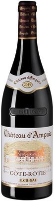 Вино красное сухое «E Guigal Cote-Rotie Chateau d Ampuis, 0.75 л» 2015 г.