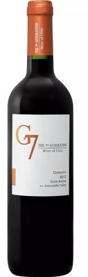 Вино красное сухое «G7 Carmenere Loncomilla Valley Vina Del Pedregal» 2019 г.