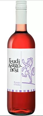 Вино розовое сухое «Feudi Aragonesi Rosato Madonna Dei Miracoli Societa Cooperativa Agricola» 2018 г.
