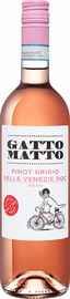 Вино розовое сухое «Gatto Matto Pinot Grigio Delle Venezie Villa Degli Olmi» 2019 г.