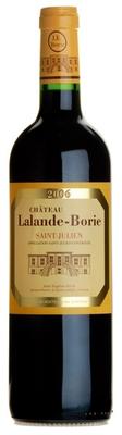 Вино красное сухое «Chateau Lalande Borie Saint-Julien» 2006 г.