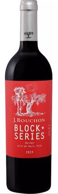 Вино красное сухое «Malbec Block Series J.Bouchon Maule Valley Vina J. Bouchon» 2016 г.