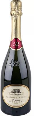 Вино игристое белое экстра брют «52 Santa Margherita Prosecco Di Valdobbiadene Superiore Extra Dry» 2018 г.
