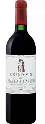 Вино красное сухое «Chateau Latour Premier Grand Cru Classe Pauillac» 1991 г.