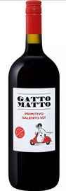 Вино красное сухое «Gatto Matto Primitivo Salento Puglia Villa Degli Olmi» 2018 г.