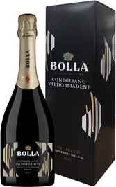 Вино игристое белое брют «Bolla Prosecco Superiore Conegliano Valdobiaddene» в подарочной упаковке