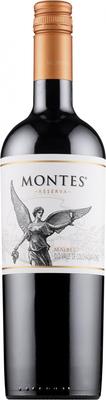 Вино красное сухое «Montes Reserva Malbec» 2017 г.