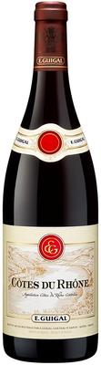 Вино красное сухое «E. Guigal Cotes du Rhone Rouge, 0.75 л» 2016 г.
