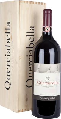 Вино красное сухое «Chianti Classico Querciabella» 2015 г., в деревянной подарочной упаковке