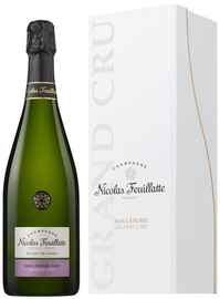 Шампанское белое брют «Nicolas Feuillatte Grand Cru Brut Blanc de Noirs» 2008 г., в подарочной упаковке