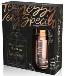 Коньяк французский «Hennessy VS» в подарочной упаковке с шейкером