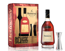 Коньяк французский «Hennessy VSOP» в подарочной упаковке с джиггером