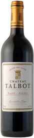 Вино красное сухое «Chateau Talbot St-Julien 4-me Grand Cru Classe» 1990 г.