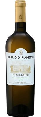 Вино белое сухое «Ficiligno Viognier Insolia Sicilia Baglio Di Pianetto» 2018 г.