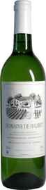 Вино белое сухое «Domaine De Haubet Vin De Pays» 2013 г.