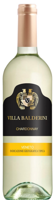 Вино белое сухое «Villa Balderini Chardonnay» 2018 г.