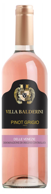 Вино розовое сухое «Villa Balderini Pinot Grigio Delle Venezie Rosato» 2018г.
