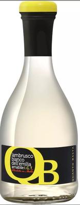 Вино игристое белое полусладкое «Quanto Basta Lambrusco Bianco Dell 'Emilia Cantine Riunite & Civ»