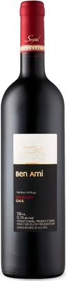 Вино красное сухое «Ben Ami Merlot» 2016 г.