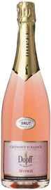 Вино игристое розовое брют «Dopff & Irion Cremant d'Alsace Brut Rose»