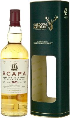 Виски шотландский «Scapa» 2005 г. в подарочной упаковке