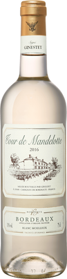 Вино белое полусладкое «Tour De Mandellotte Bordeaux» 2016 г.