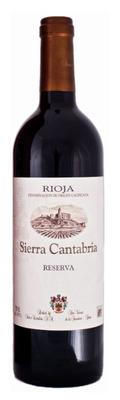 Вино красное сухое «Sierra Cantabria Reserva, 0.75 л» 2013 г.