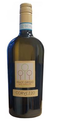Вино белое сухое «Corvezzo Pinot Grigio» 2018 г.