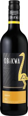 Вино красное сухое «Obikwa Shiraz» 2018 г.