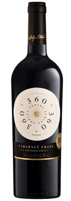 Вино красное сухое «Cabernet franc 360» 2015 г.