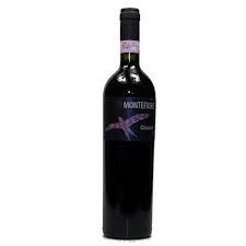 Вино красное сухое «Montefiore Chianti» контролируемого наименования по происхождению