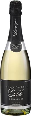 Вино игристое белое брют «Champagne Delot Montre Cul Brut Blanc De Blancs»