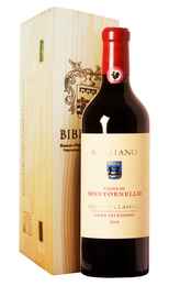Вино красное сухое «Bibbiano Montornello Chianti Classico Gran Selezione» 2014 г. в деревянной подарочной упаковке