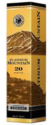 Коньяк армянский «Platinum Mountain» в подарочной упаковке