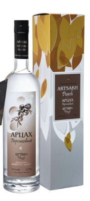 Водка «Artsakh Peach Artsakh Brandy Company, 0.75 л» в подарочной упаковке