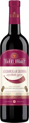 Вино столовое красное полусладкое «Телиави Вели Алазанская долина»
