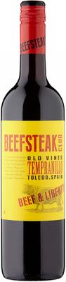 Вино красное сухое «Beefsteak Club Beef & Liberty Tempranillo» 2017 г.