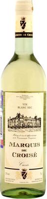 Вино белое сухое «Baron Pilar & Compagnie Marcquis de Croise»